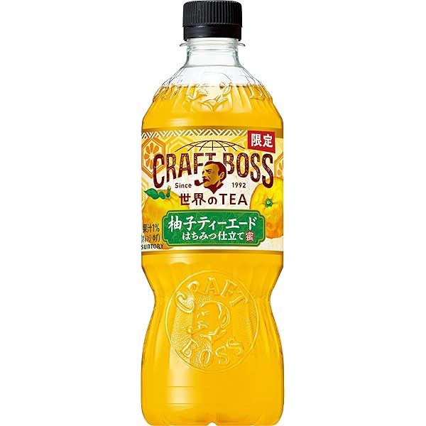 Amazon.co.jp: サントリー クラフトボス 柚子はちみつティー